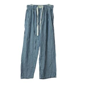 Lucky Brand Striped Cotton Pj Pajama Bottoms Men Sz S